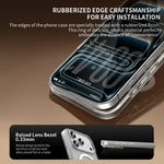 ZGA for iPhone 18 Pro Magnetic Case Clear PC TPU Shockproof Phone Cover Compatible with MagSafe