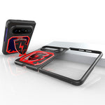 For Huawei Pura X Max Case Aluminum Alloy + PC Foldable Phone Cover with Openwork Cooling Kickstand