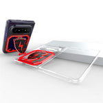 For Huawei Pura X Max Case Aluminum Alloy + PC Foldable Phone Cover with Openwork Cooling Kickstand