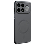 For Xiaomi Redmi K100 Pro 5G Magnetic Case Leather Coated TPU + PC Phone Cover