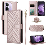For Xiaomi Redmi Note 17 Pro 5G Leather Case Stand Wallet Phone Cover with Shoulder / Wrist Strap