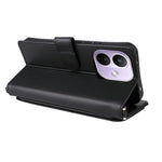 For Xiaomi Redmi Note 17 Pro 5G Leather Case Stand Wallet Phone Cover with Shoulder / Wrist Strap