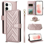 For Xiaomi Redmi Note 17 Pro+ 5G / Note 17 Pro Max 5G Leather Case Stand Wallet Phone Cover with Shoulder / Wrist Strap