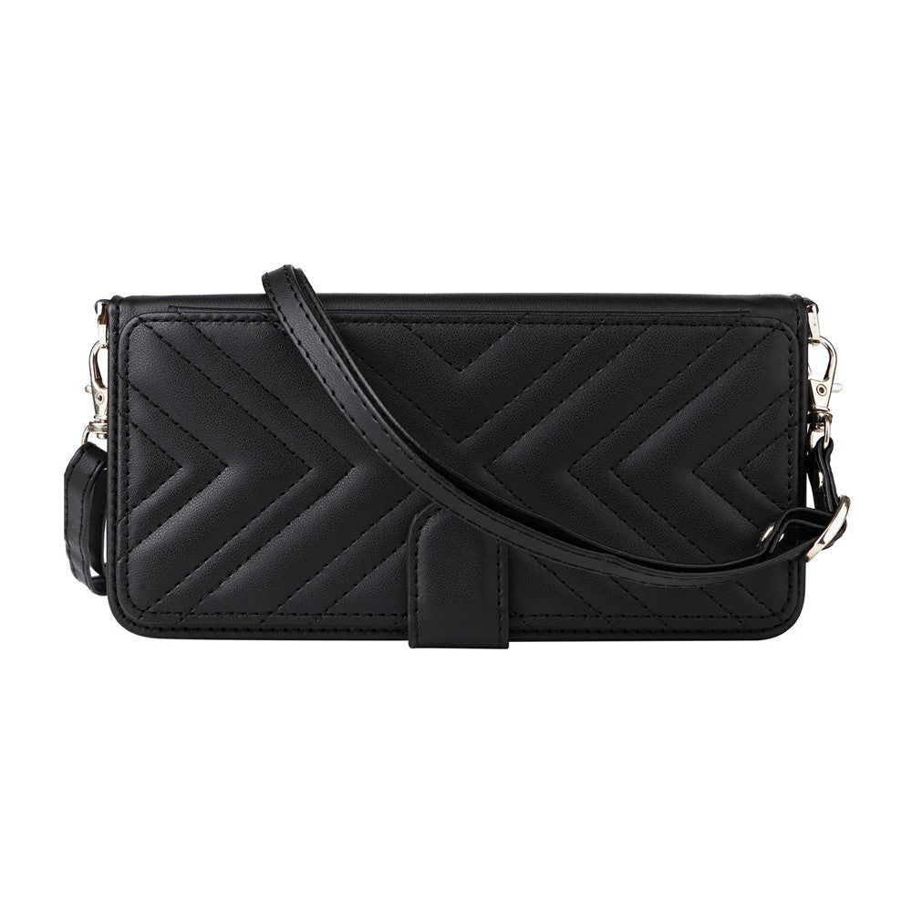 For Xiaomi Redmi 17 4G / 5G Leather Case Stand Wallet Phone Cover with Shoulder / Wrist Strap