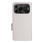 Huawei Nova 16 SE 5G-skal, Litchi Texture, plånboksläder, mobilskal med handledsrem