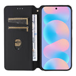 Huawei Nova 16 SE 5G Plånboksfodral Rhombus Präglat PU-läder mobilskal