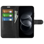 For Xiaomi Redmi Note 17 Pro 5G Case Wallet Stand Litchi Texture Shockproof Leather Phone Cover