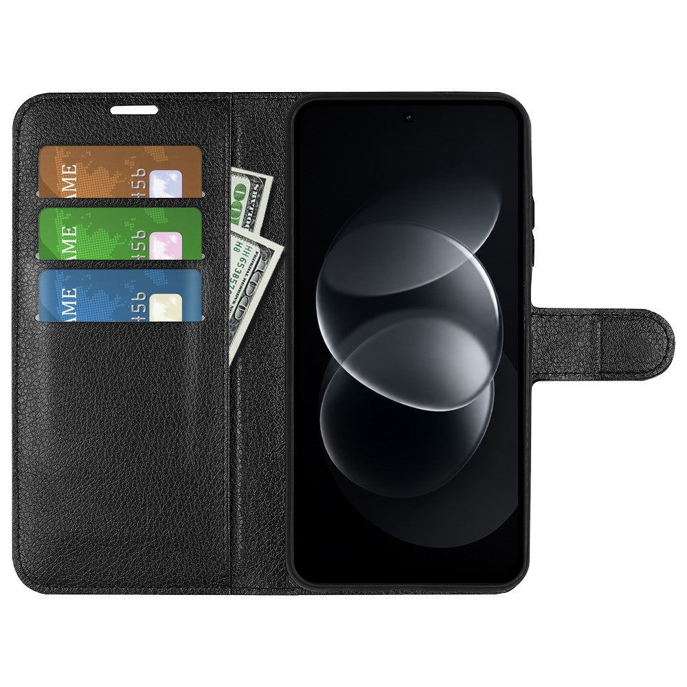 For Xiaomi Redmi Note 17 Pro 5G Case Wallet Stand Litchi Texture Shockproof Leather Phone Cover