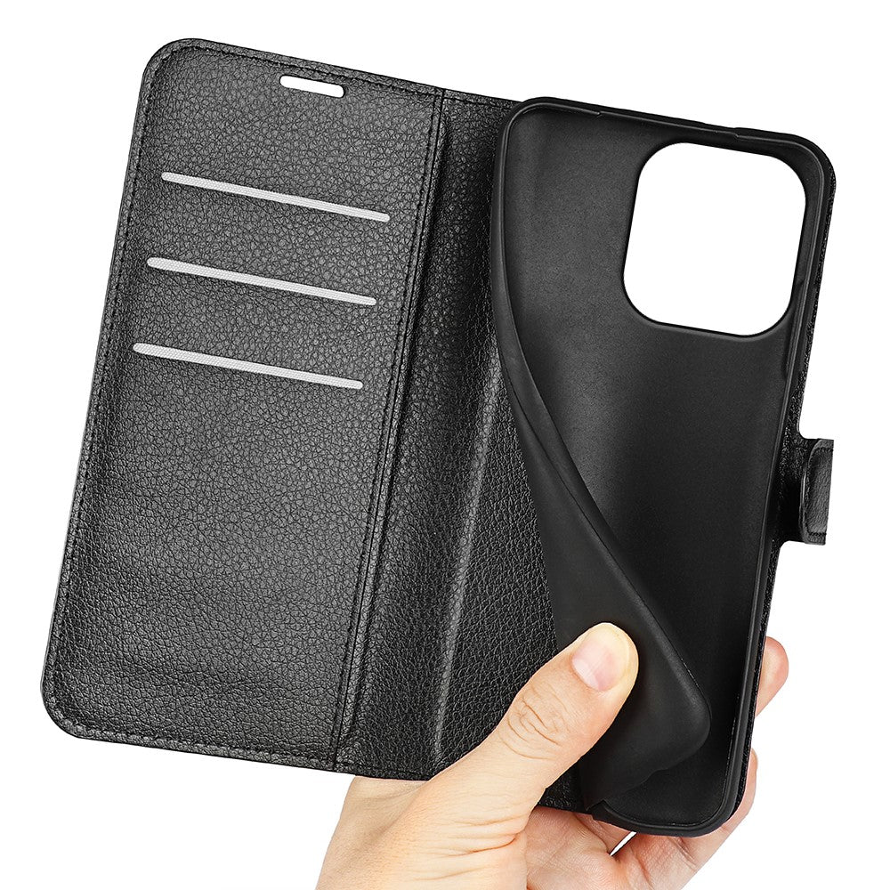 For Xiaomi Redmi Note 17 Pro 5G Case Wallet Stand Litchi Texture Shockproof Leather Phone Cover