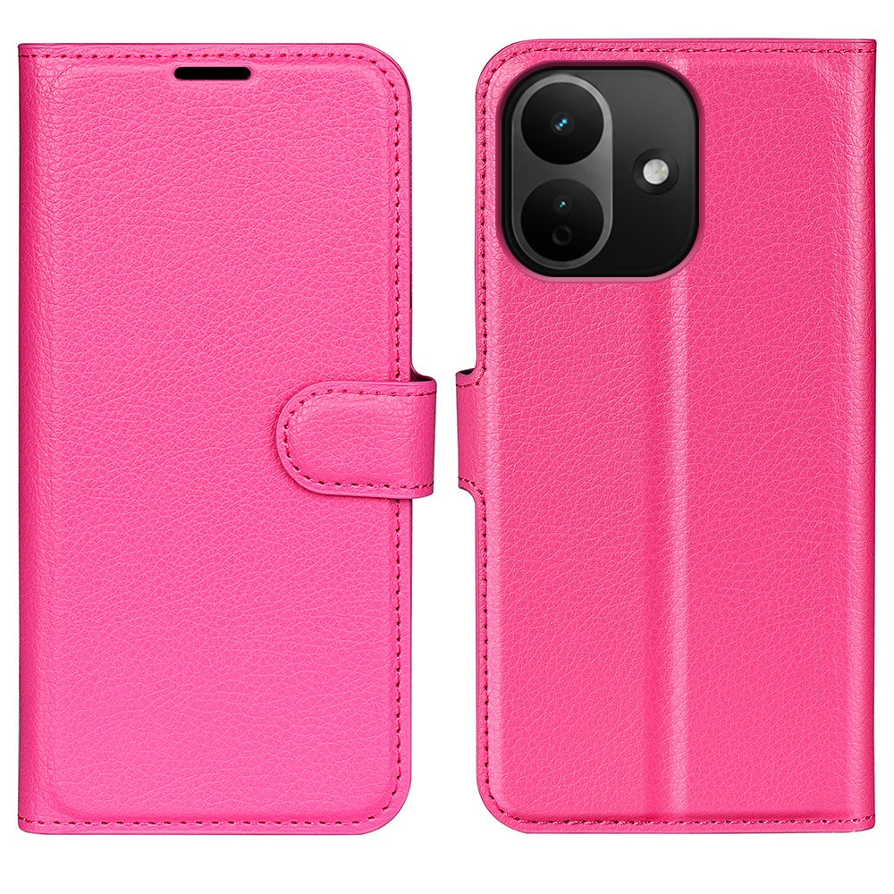 For Xiaomi Redmi Note 17 Pro 5G Case Wallet Stand Litchi Texture Shockproof Leather Phone Cover