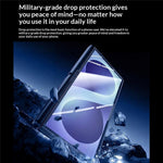 Til Samsung Galaxy Z Fold8 Ultra Cover med HD Skærmbeskytter Hængsel Støttefod Hud-Tekstureret PC Telefoncover