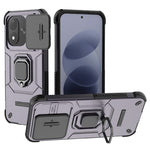 For Xiaomi Redmi Note 17 4G (Global) / Note 17 5G (Global) / Note 17 (India / China) 5G  Case PC + TPU Kickstand Phone Protector with Lens Cover