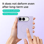 ABEEL Magnetic Case for iPhone Fold Skin Touch Liquid Silicone Phone Back Cover