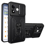 For Xiaomi Redmi Note 17 4G (Global) / Note 17 5G (Global) / Note 17 (India / China) 5G  Case PC + TPU Kickstand Phone Back Cover with Camera Slider