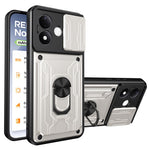 For Xiaomi Redmi Note 17 4G (Global) / Note 17 5G (Global) / Note 17 (India / China) 5G  Case PC + TPU Kickstand Phone Back Cover with Camera Slider