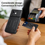 For Xiaomi Redmi Note 17 4G (Global) / Note 17 5G (Global) / Note 17 (India / China) 5G  Case PC + TPU Kickstand Phone Back Cover with Camera Slider