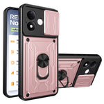 For Xiaomi Redmi Note 17 4G (Global) / Note 17 5G (Global) / Note 17 (India / China) 5G  Case PC + TPU Kickstand Phone Back Cover with Camera Slider