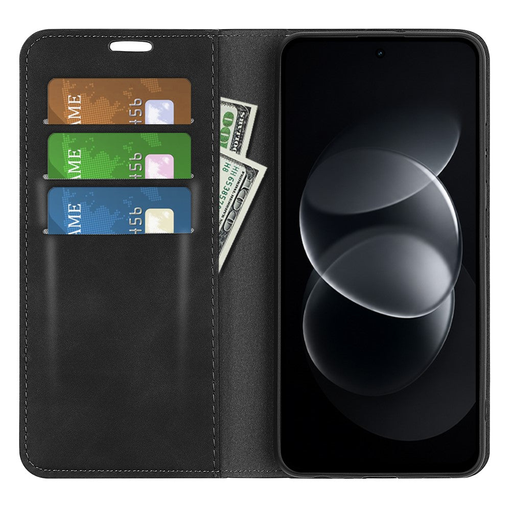 For Xiaomi Redmi Note 17 Pro 5G Case Skin Touch Leather Wallet Phone Cover