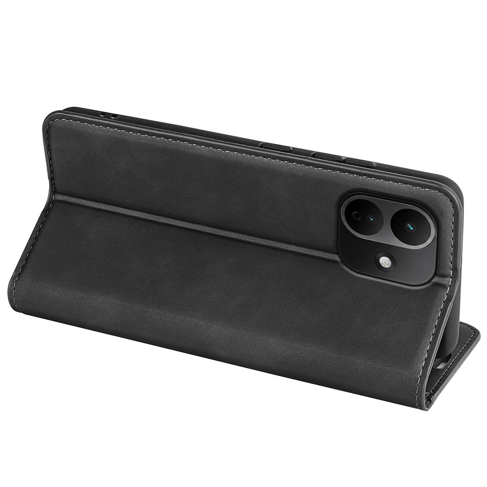 For Xiaomi Redmi Note 17 Pro 5G Case Skin Touch Leather Wallet Phone Cover