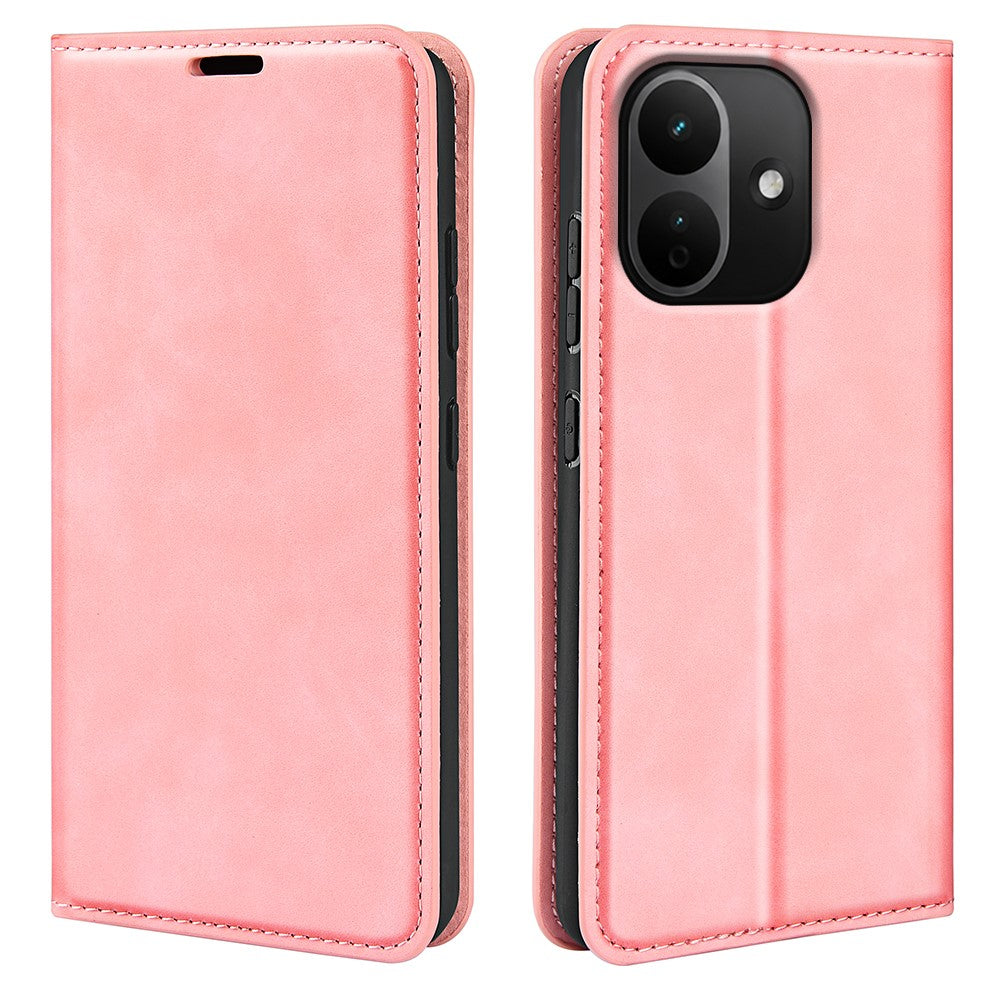 For Xiaomi Redmi Note 17 Pro 5G Case Skin Touch Leather Wallet Phone Cover