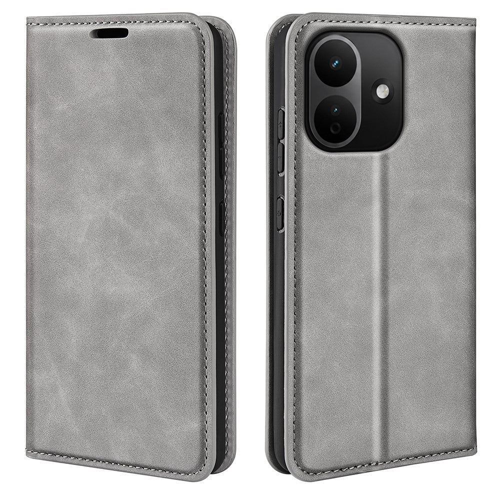 For Xiaomi Redmi Note 17 Pro 5G Case Skin Touch Leather Wallet Phone Cover