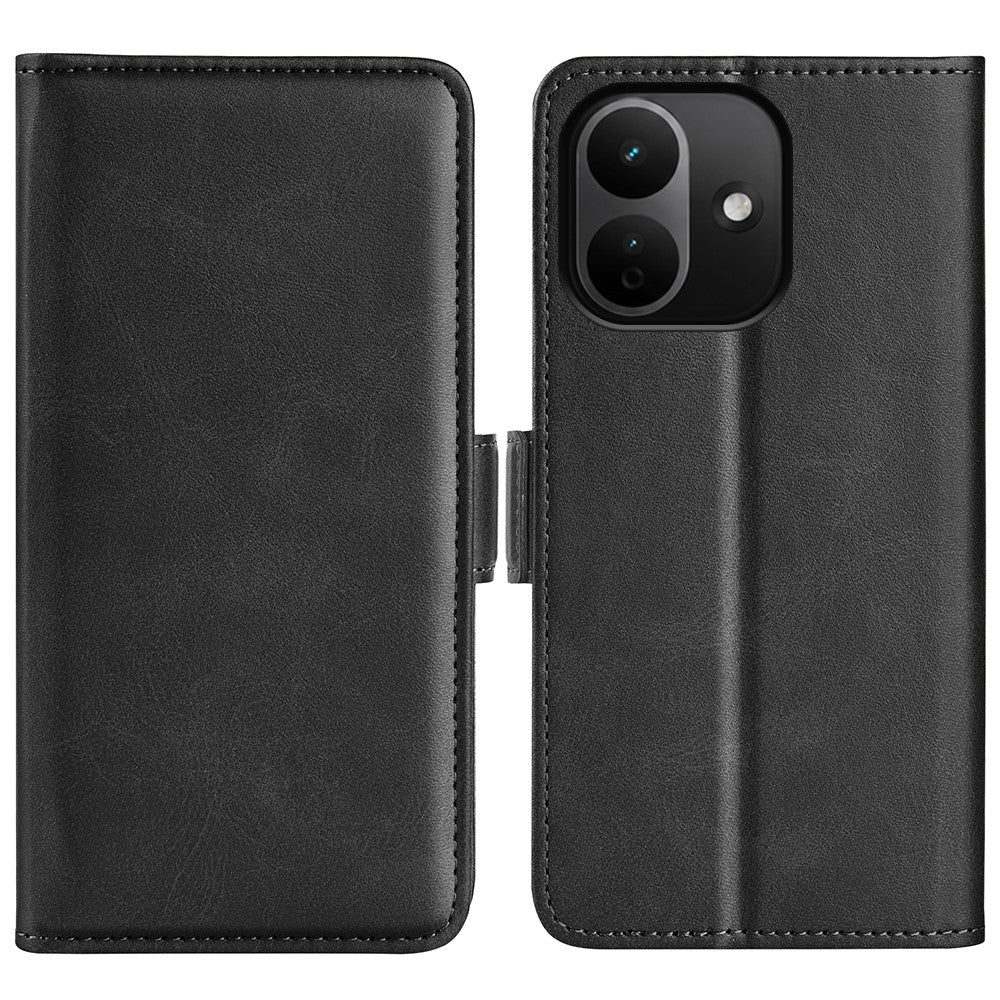 For Xiaomi Redmi Note 17 Pro 5G Case Calf Texture Leather Wallet Phone Cover