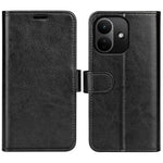 For Xiaomi Redmi Note 17 Pro 5G Case Crazy Horse Texture Stand Leather Phone Cover