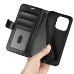 For Xiaomi Redmi Note 17 Pro 5G Case Crazy Horse Texture Stand Leather Phone Cover