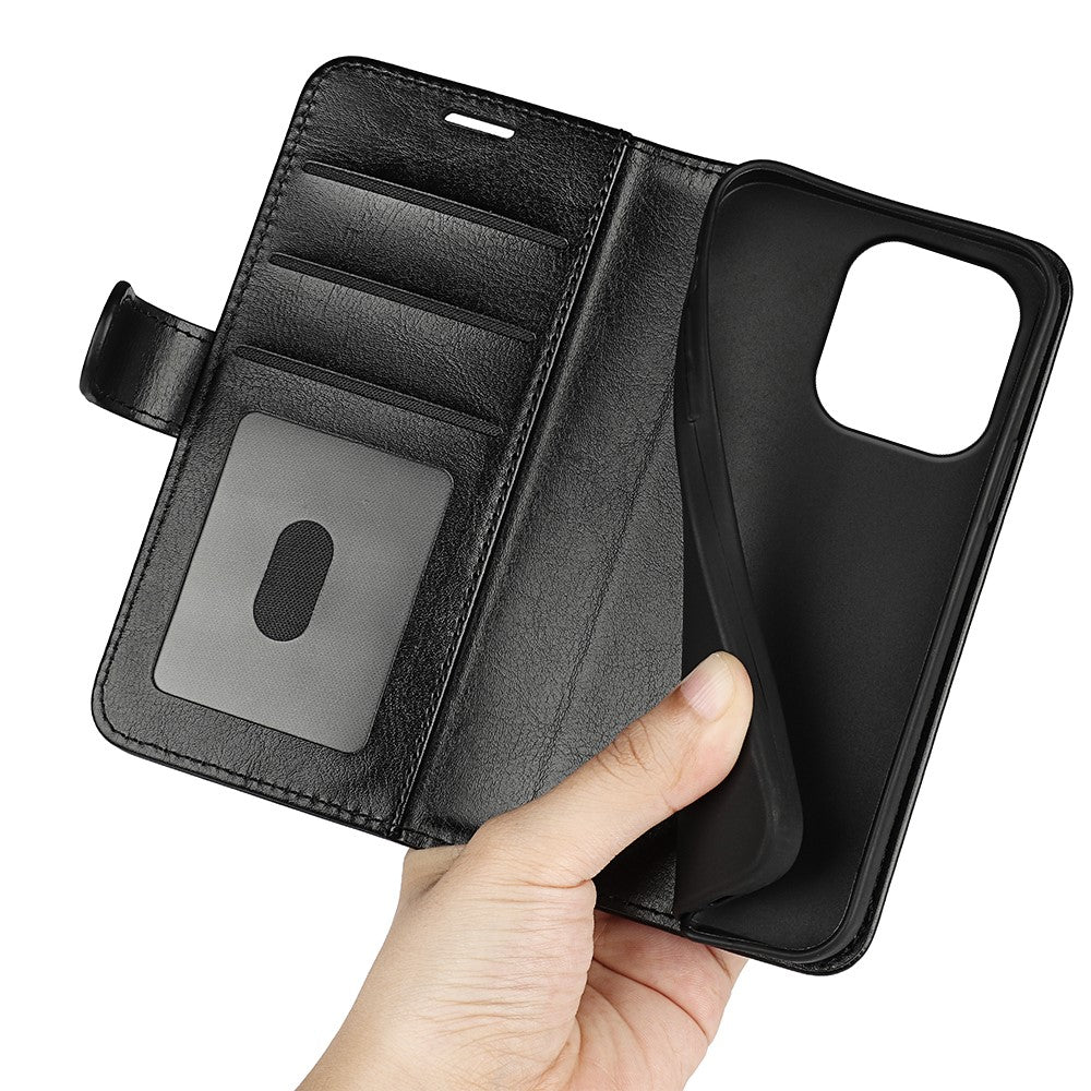 For Xiaomi Redmi Note 17 Pro 5G Case Crazy Horse Texture Stand Leather Phone Cover