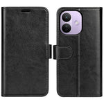 For Xiaomi Redmi Note 17 Pro+ 5G Case Crazy Horse Texture Stand Leather Phone Cover