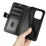 For Xiaomi Redmi Note 17 Pro+ 5G Case Crazy Horse Texture Stand Leather Phone Cover