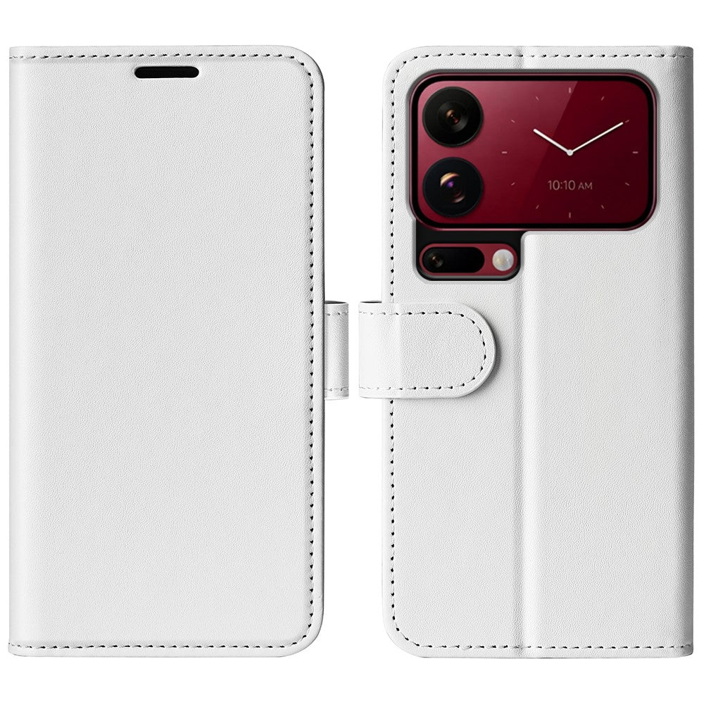 For Xiaomi 18 Pro Case Crazy Horse Texture Stand Leather Phone Cover