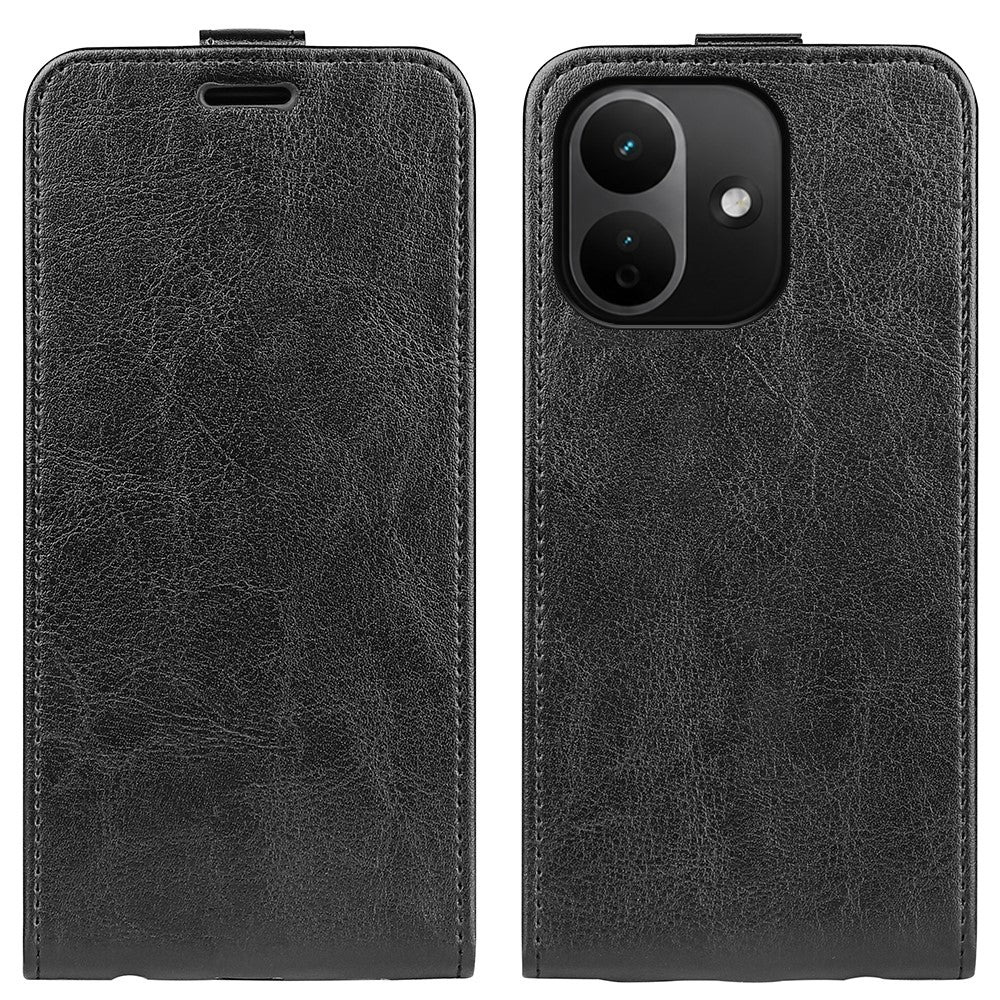 For Xiaomi Redmi Note 17 Pro 5G Case with Card Slots Vertical Flip Leather Phone Cover