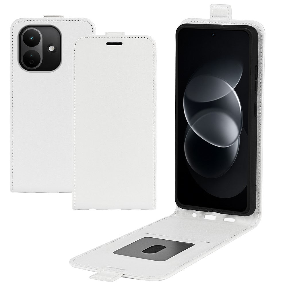 For Xiaomi Redmi Note 17 Pro 5G Case with Card Slots Vertical Flip Leather Phone Cover