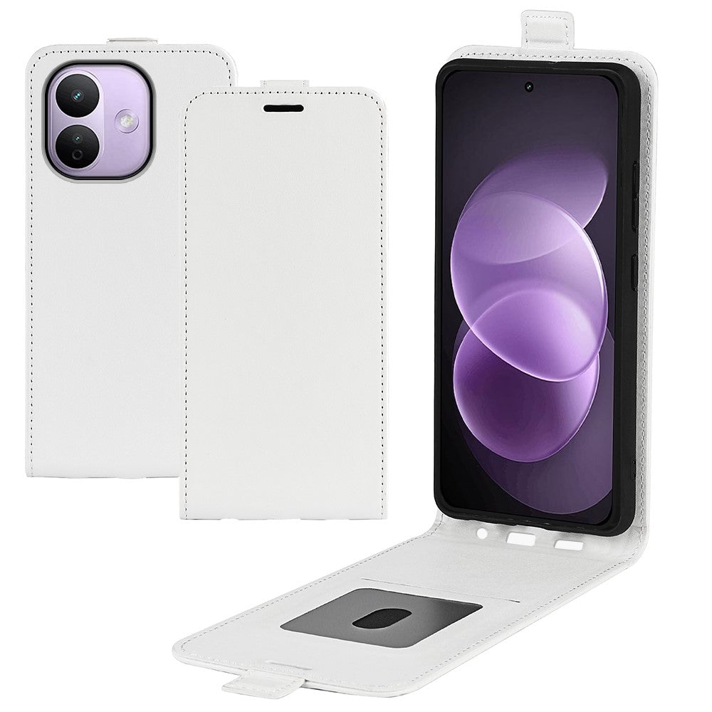 For Xiaomi Redmi Note 17 Pro+ 5G Case with Card Slots Vertical Flip Leather Phone Cover