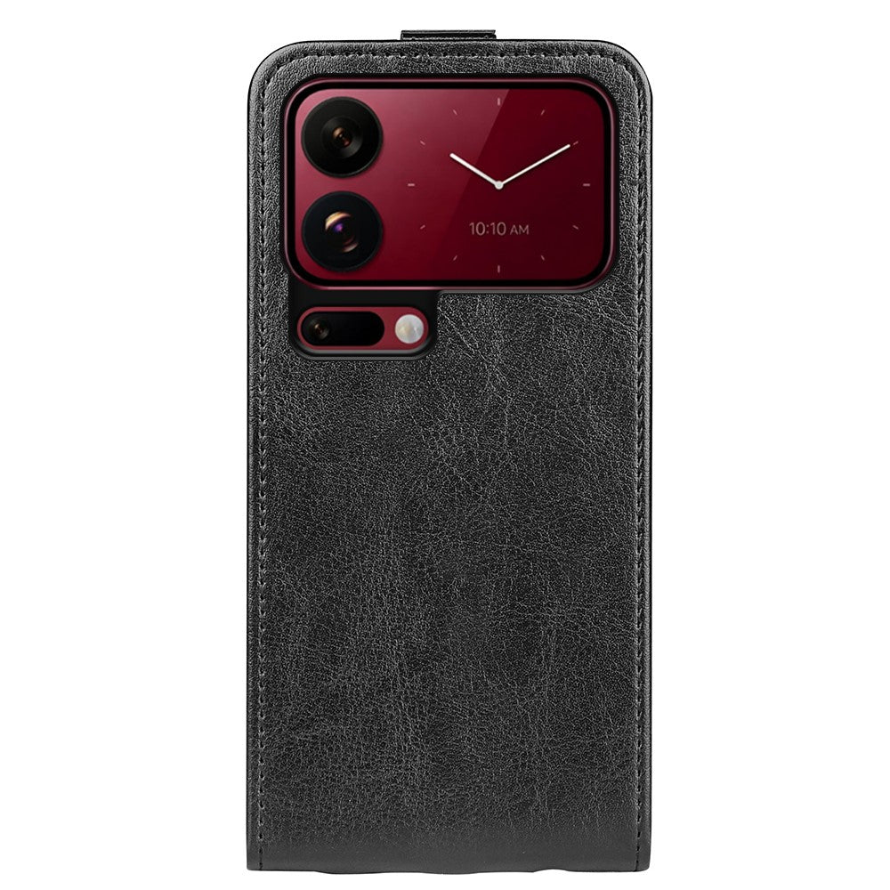 For Xiaomi 18 Pro Max Case with Card Slots Vertical Flip Leather Phone Cover