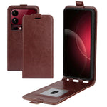 For Xiaomi 18 Pro Max Case with Card Slots Vertical Flip Leather Phone Cover