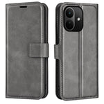 For Xiaomi Redmi Note 17 Pro 5G Stand Case Anti-Scratch Calf Texture Leather Phone Cover
