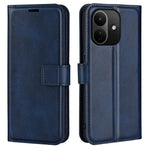 For Xiaomi Redmi Note 17 Pro 5G Stand Case Anti-Scratch Calf Texture Leather Phone Cover