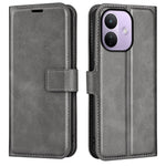 For Xiaomi Redmi Note 17 Pro 5G Stand Case Anti-Scratch Calf Texture Leather Phone Cover
