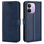 For Xiaomi Redmi Note 17 Pro 5G Stand Case Anti-Scratch Calf Texture Leather Phone Cover
