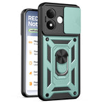 For Xiaomi Redmi Note 17 4G (Global) / Note 17 5G (Global) / Note 17 (India / China) 5G  Case with Slide Camera Lid PC + TPU Kickstand Phone Cover
