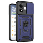 For Xiaomi Redmi Note 17 4G (Global) / Note 17 5G (Global) / Note 17 (India / China) 5G  Case with Slide Camera Lid PC + TPU Kickstand Phone Cover