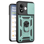 For Xiaomi Redmi Note 17 Pro 5G Case with Slide Camera Lid PC + TPU Kickstand Phone Cover