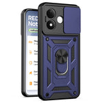 For Xiaomi Redmi Note 17 Pro 5G Case with Slide Camera Lid PC + TPU Kickstand Phone Cover