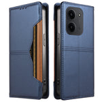 For Xiaomi Redmi 15R 5G / Xiaomi Poco C85 4G (171mm) / Xiaomi Redmi 15C 4G (Global) (171mm) Wallet Case External Card Slot Magnetic Closing Leather Phone Cover