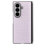 For Samsung Galaxy Z Fold8 Ultra Dual-Axis Magnetic Case Diamond-Quilted Texture Leather PC Phone Cover