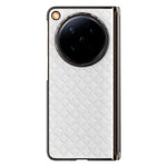 For Oppo Find N6 5G Dual-Axis Magnetic Case Diamond-Quilted Texture Leather PC Phone Cover