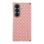 For Samsung Galaxy Z Fold7 5G Magnetic Phone Case Electroplated Leather PC Phone Back Cover