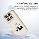 For Xiaomi 17 Phone Case Panda Printed Soft TPU Mobile Back Cover